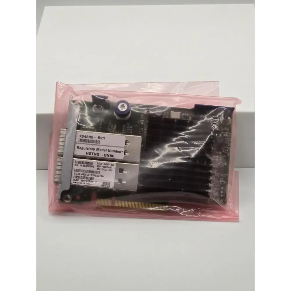764618-001 Open Box HP InfiniBand FDR/Ethernet 10Gb/40Gb 2-port 544+FLR-QSFP Ad